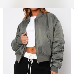 NWT White Fox jacket